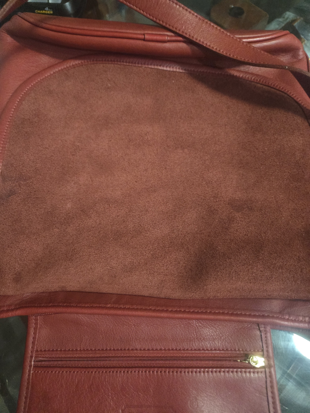 Vintage Coach Whitney Style #4115 Red - Picture 8 of 9